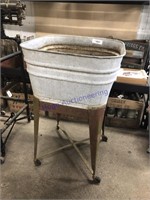 wash tub on stand