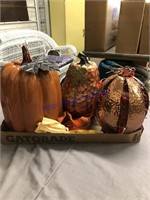 pumpkin decor assort