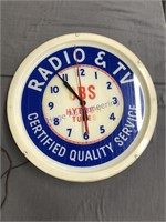 Radio & TV clock