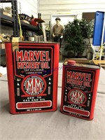 MArvel mystry oil 1 quart and 1 gallon cans-full