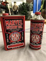 MArvel mystery oil 1 pint & 1 quart cans- full