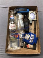 Hawkeye pop bottles, misc- holster, frame
