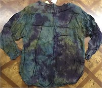 NWT VINTAGE 1990s TIE DYED TOP SIZE L