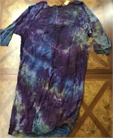 NWT VINTAGE 1990s TIE DYED DRESS  SIZE M