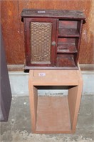 Wooden Box & Medicine Cabinet