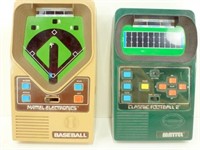 Mattel Baseball & Football Games - Both Work
