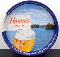 Vintage Hamm's Beer Tray - Land of Sky Blue