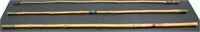 * 3 Piece Bamboo Cane Pole with Brass Ferrules -