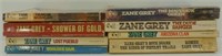 Vintage Zane Grey Paperback Book Lot