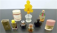 Variety of Miniature Perfume Bottles including