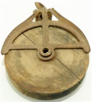 * HD Hudson Mfg. Co. USA Wooden Pulley