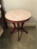 Marble top  side table