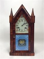 Mahogany veneer steeple clock - Boardman &
