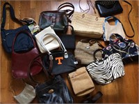 Collection of handbags