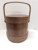 Vintage Storage Bucket 14.5" T, 10" W. Vintage