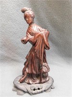 Figurine on Fitted Base 8" T, 4.5" W. Highly