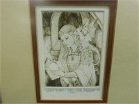 "Fairy Tales" print, Musgrave Signed and numbered