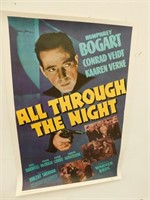 Vintage Movie Poster 29" T, 20" W. Humphrey