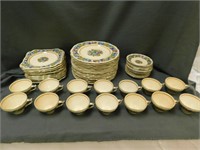 Crown Ducal China, Large set 54 pieces,