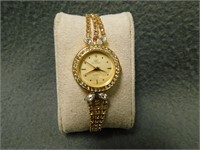 Ladies Watches De Longe watch, faux diamond