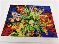 Giclee Art 11" x 14". "Tulip Chaos". Number 2 of