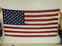 Large Flag 55" T, 116" L. Large American Flag,