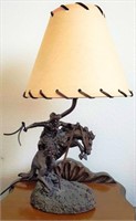 808 - COWBOY TABLE LAMP