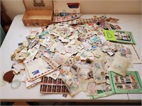 808 - HUGE COLLECTION OF STAMPS (B)