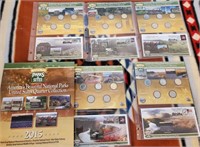 808 - 2015 NATIONAL PARKS STATE QUARTERS
