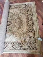 Green and Brown toned oriental carpet