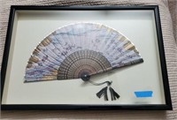 Hand painted silk Fan