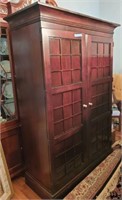 large mahognay armoire