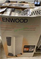 One Kenwood electric oil filled radiator, seven