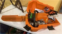 Stihl MS 310 gas chainsaw, 20 inch blade, in the