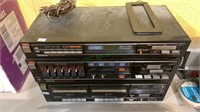Sanyo AM/FM stereo system with cassette tape