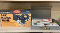 Propane burner kit in the box and a electric