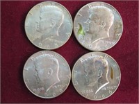 4 - KENNEDY HALF DOLLAR VARIOUS DATES 40%