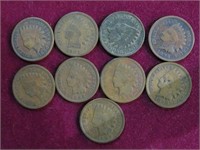 9 - 1890'S INDIAN HEAD CENTS