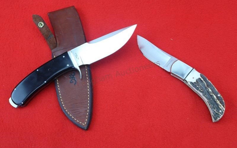 Browning Knives (1) Mod. 509 & (1) Model 752 | Langham Auctioneers