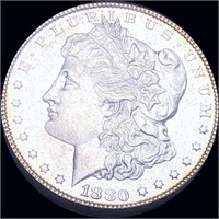 1880-S Morgan Silver Dollar CLOSELY UNC