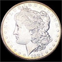 1881-S Morgan Silver Dollar CLOSELY UNC