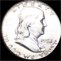 1952 Franklin Half Dollar CLOSELY UNCIRCULATED