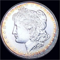 1878 7TF Morgan Silver Dollar GEM BU