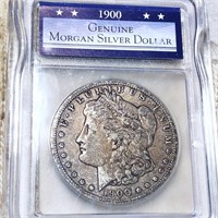 1900 Morgan Silver Dollar GENUINE