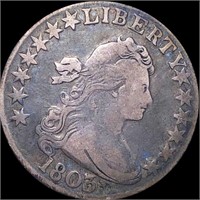 1803 Draped Half Dollar NICELY CIRCULATED