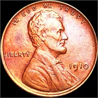 1910 Lincoln Wheat Penny CLOSELY UNC