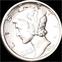1926 Mercury Silver Dime NEARLY UNCIRCULATED