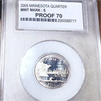 2005 Minnesota Quarter PCC - PROOF 70
