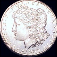 1890-S Morgan Silver Dollar CLOSELY UNC