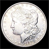 1889 Morgan Silver Dollar NEARLY UNCIRCULATED
